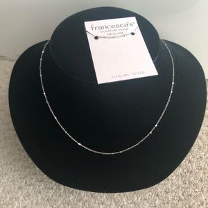 Francesca’s Sterling Silver Necklace